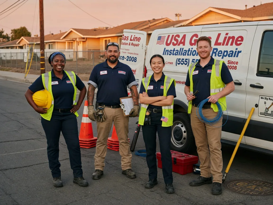 Gas Line Installation company in Loving, NM